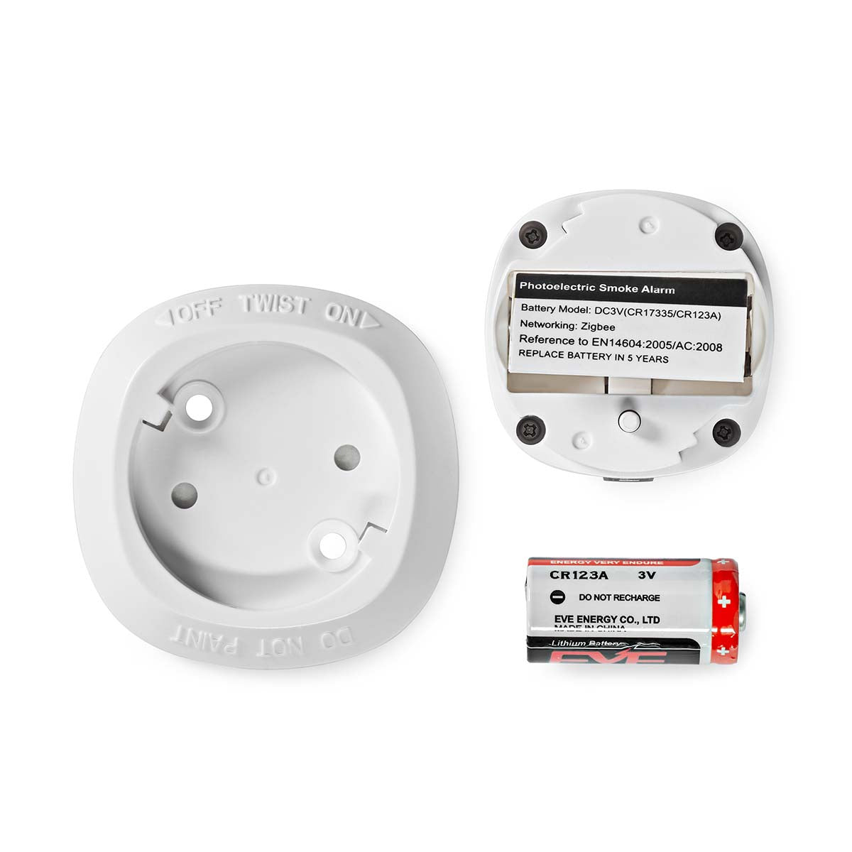 Smart detektor kouře NEDIS ZBDS10WT Zigbee Tuya