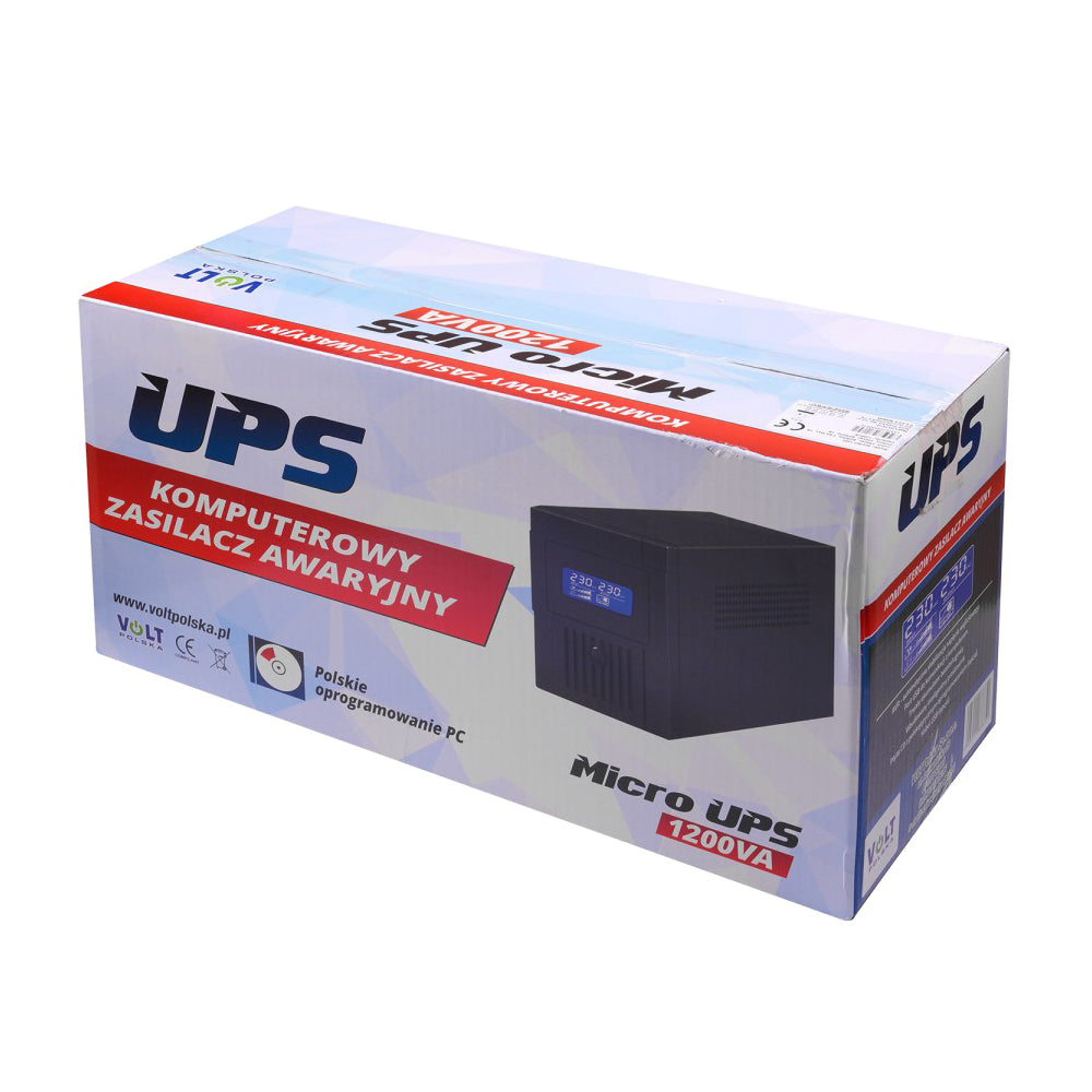 UPS VOLT Micro 1200VA 720W 2x7Ah