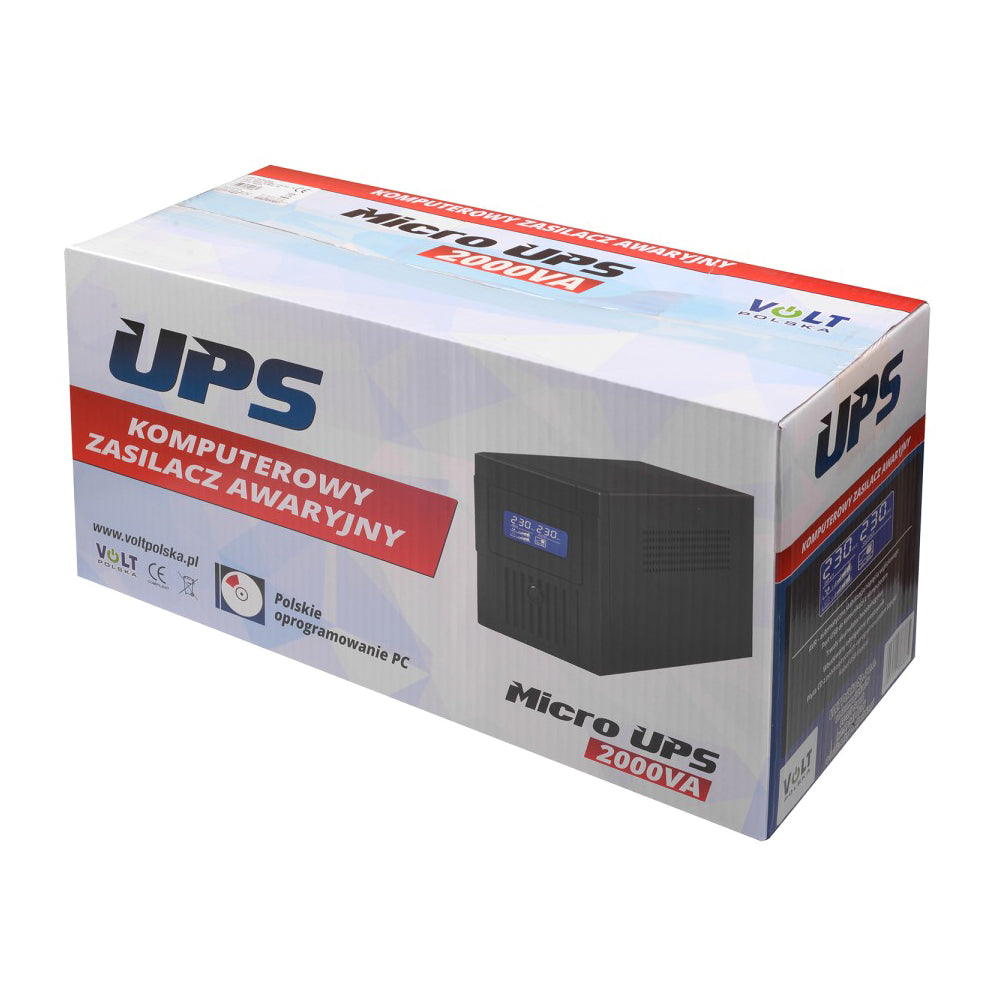 UPS VOLT Micro 2000VA 1200W 2x9Ah