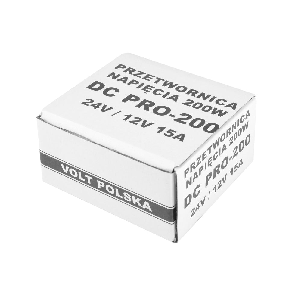 Měnič napětí VOLT DC Pro 200 24/12V 15A 200W