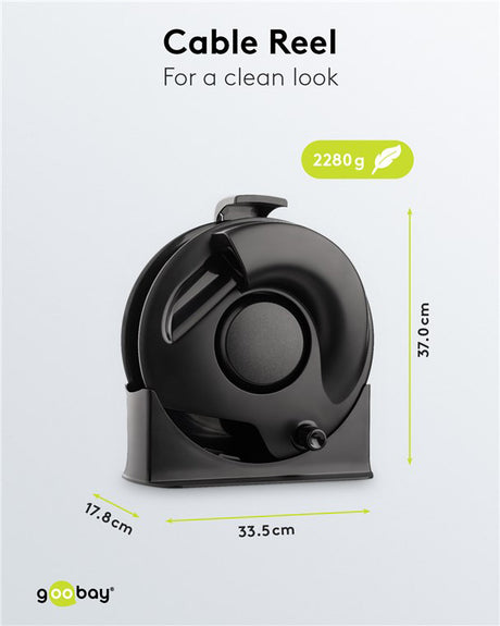 Naviják kabelu pro elektromobily GOOBAY Type 2