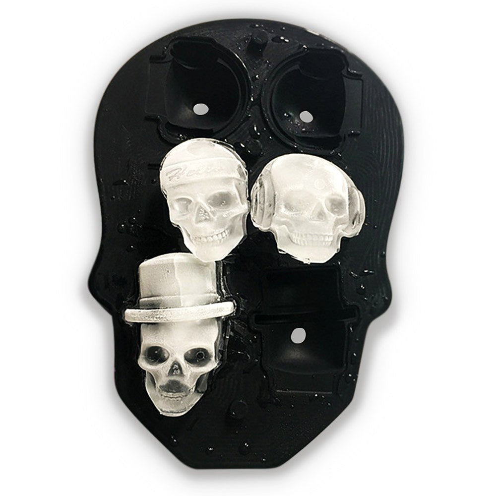 Forma na led GADGET MASTER Ice Tray Skulls 6ks
