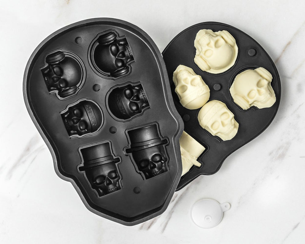 Forma na led GADGET MASTER Ice Tray Skulls 6ks