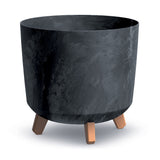 Květináč GRACIA TUBUS BETON EFFECT antracit 29,8cm