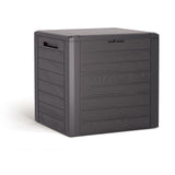 Box zahradní WOODEBOX umbra 58,5cm - 140l