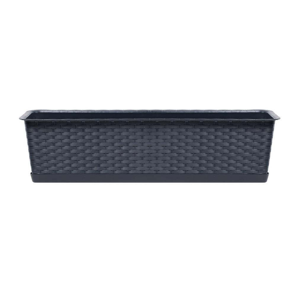 Truhlík s miskou RATOLLA CASE 39,1cm antracit