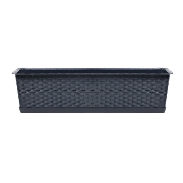Truhlík s miskou RATOLLA CASE 39,1cm antracit
