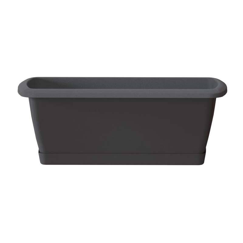 Truhlík s miskou RESPANA SET antracit 59cm