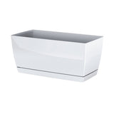 Truhlík s miskou COUBI CASE P bílý 24cm