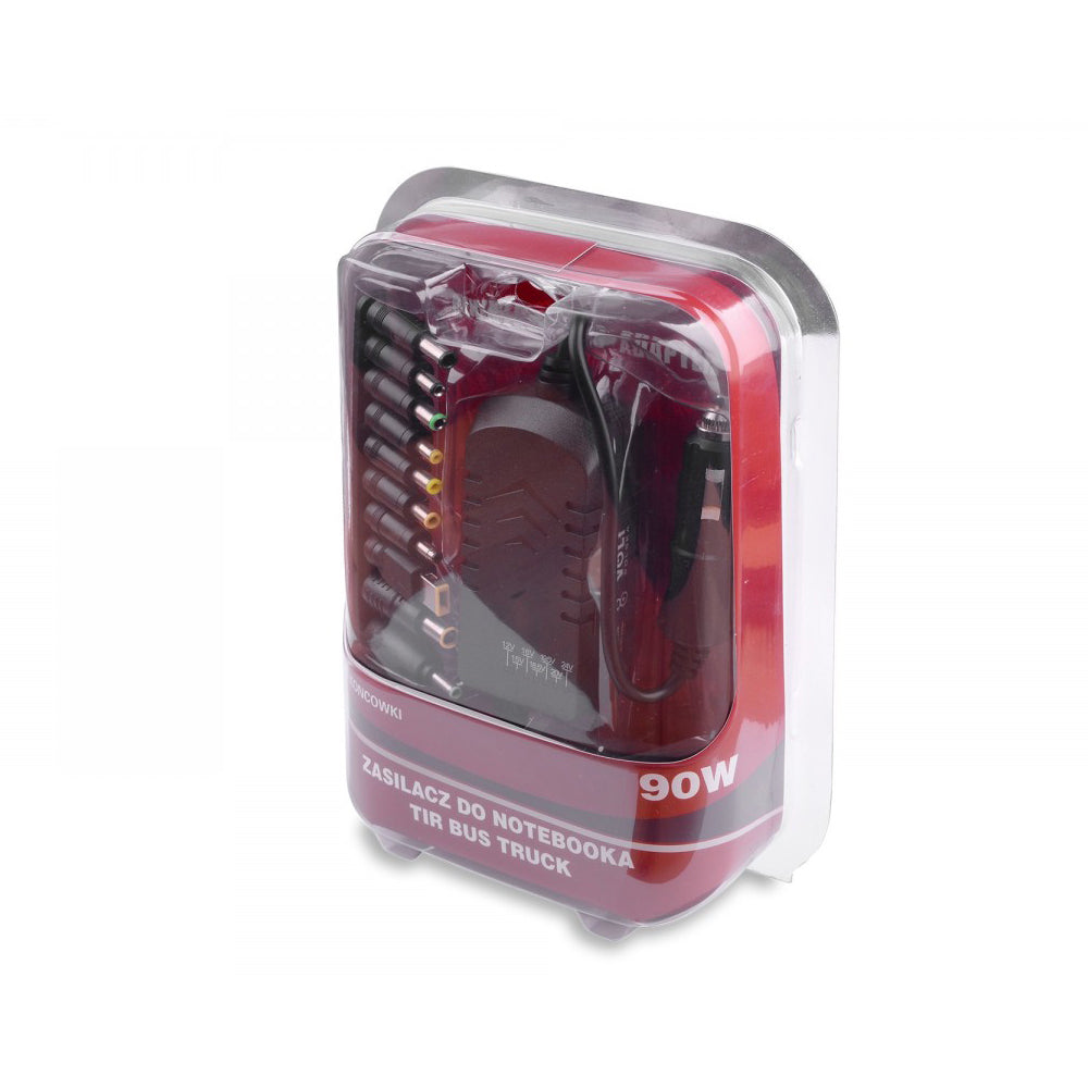 Autoadaptér pro notebooky VOLT 24V 90W