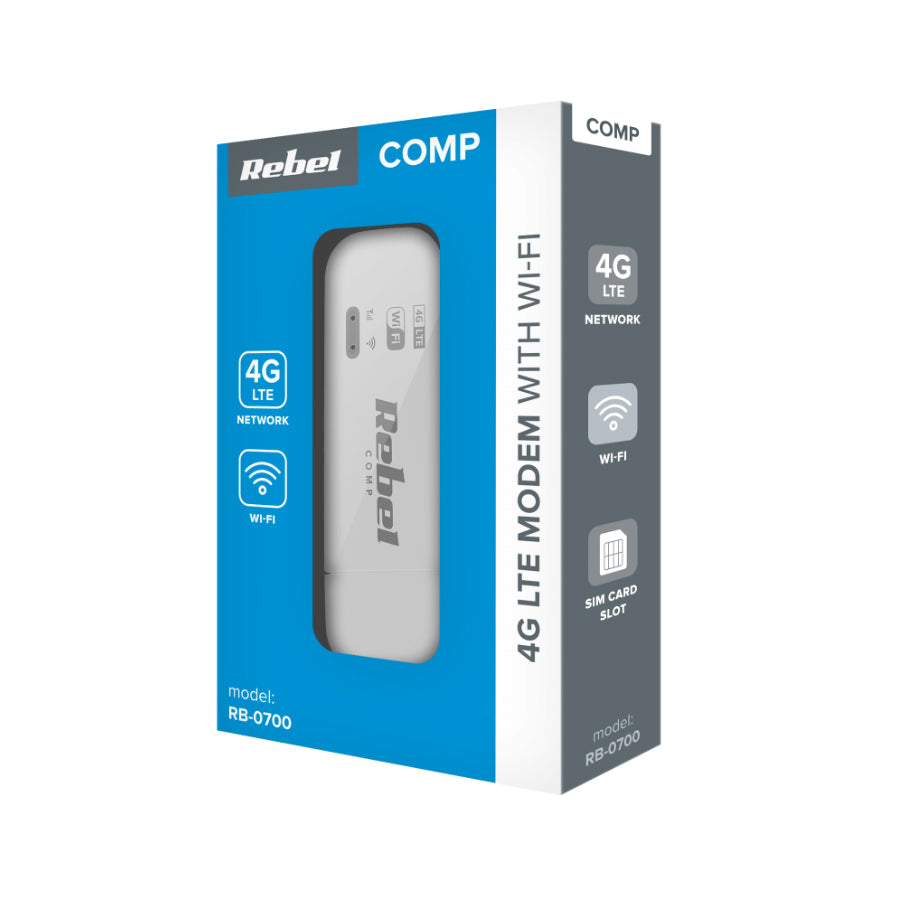 Modem 4G REBEL RB-0700 WiFi