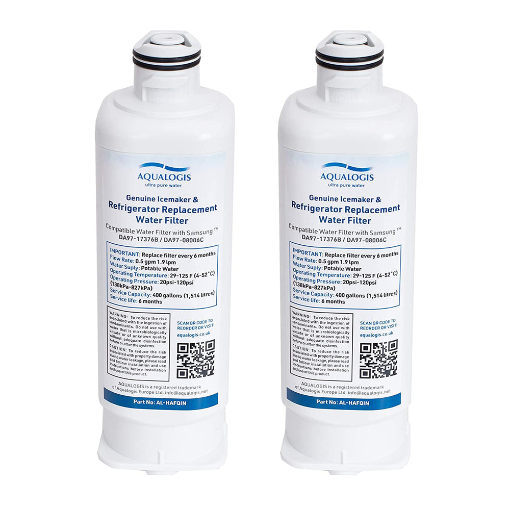 Filtr do lednice AQUALOGIS Al-HAFQIN kompatibilní se Samsung DA97-17376B 2ks