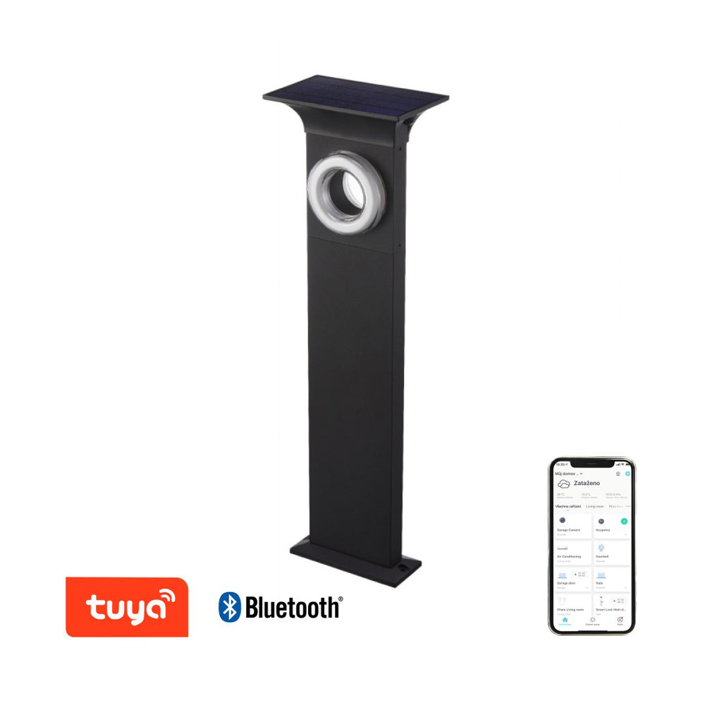 Smart svítidlo solární IMMAX NEO 07904L Anel WiFi Tuya