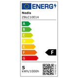 Smart LED žárovka E14 4,9W RGB NEDIS ZBLC10E14 ZigBee Tuya