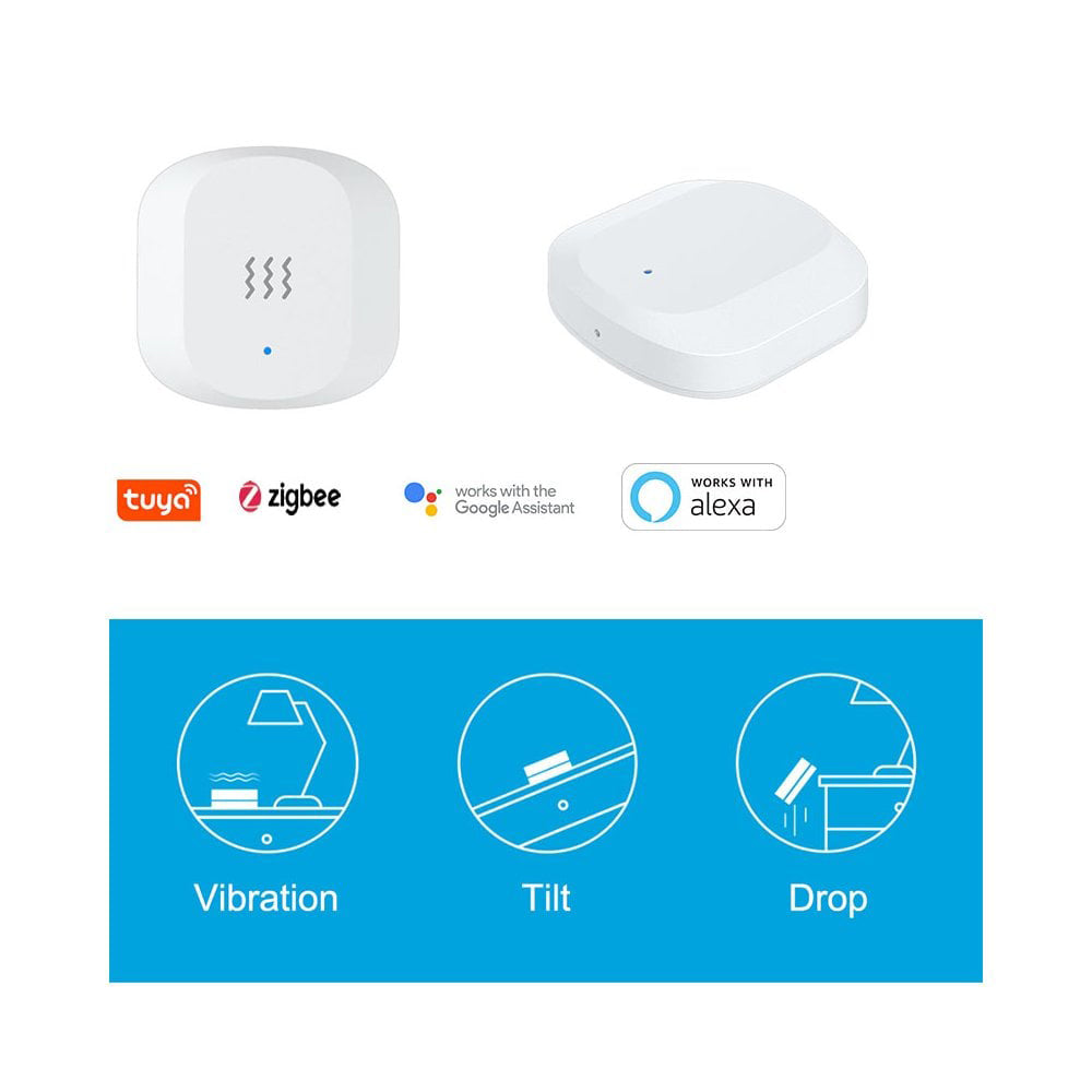 Smart detektor vibrací WOOX R7081 ZigBee Tuya