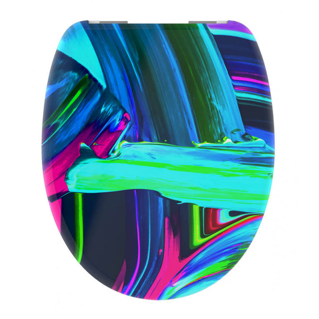 WC sedátko SCHÜTTE Neon Paint Soft Close