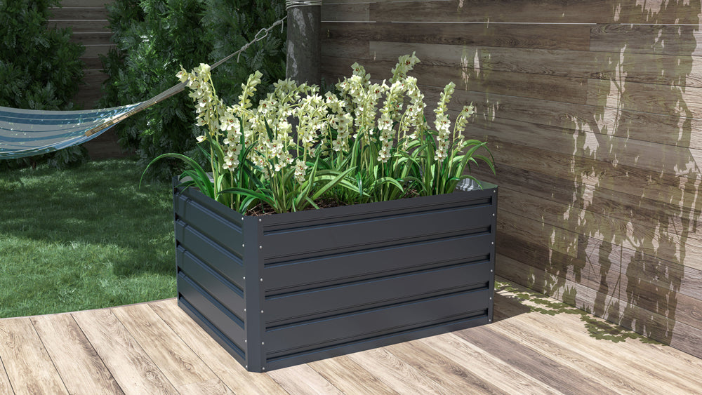 Vyvýšený záhon G21 Daisy 100x80x52cm Anthracite