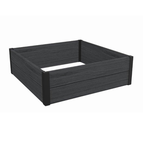 Vyvýšený záhon KETER Maple Square Graphite