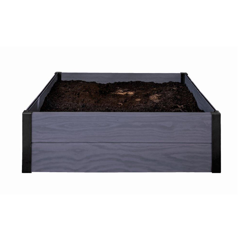 Vyvýšený záhon KETER Maple Square Graphite