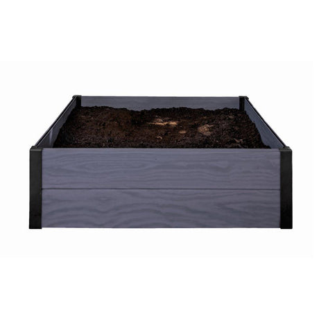 Vyvýšený záhon KETER Maple Square Graphite
