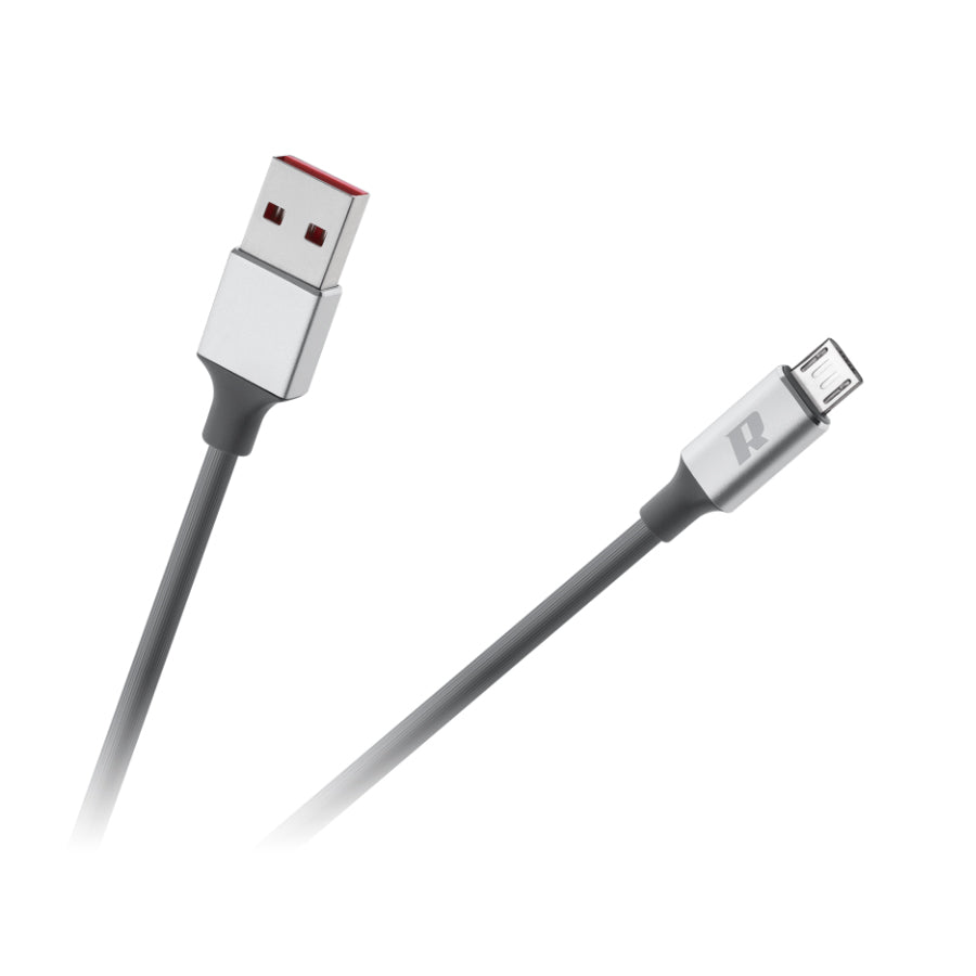 Kabel REBEL RB-6010-100-B USB 3.0/micro USB 1m Black