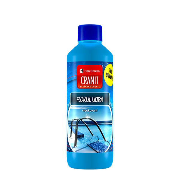 Přípravek k projasnění bazénové vody CRANIT Flokul Ultra 0,5l