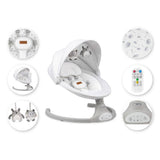 Houpátko MOMI Lami Light Grey