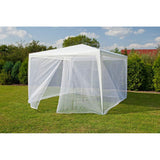 Moskytiéra pro párty stan HAPPY GREEN 590x200cm White 2ks