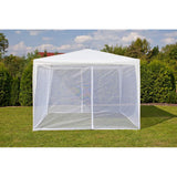 Moskytiéra pro párty stan HAPPY GREEN 590x200cm White 2ks