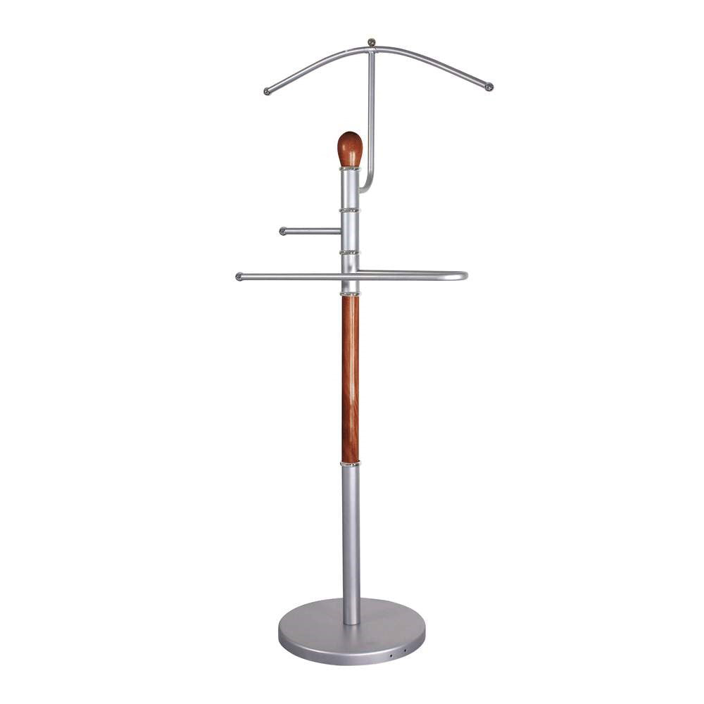 Němý sluha na šaty BRILANZ Ronnie 46x27x107cm Dark Wood