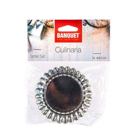 Formičky na tartaletky BANQUET Culinaria 8,5cm 5ks