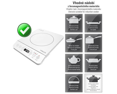Vařič indukční VIGAN Mammoth IVB1Z