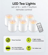 Svíčka LED GOOBAY 64603 sada 6ks