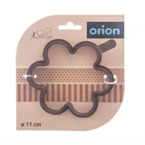 Forma na pečení lívanců/volských ok ORION Květ 11cm Brown