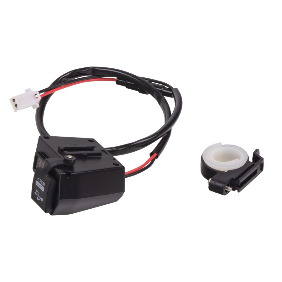 Nabíječka USB STU 34702 s voltmetrem na motocykl