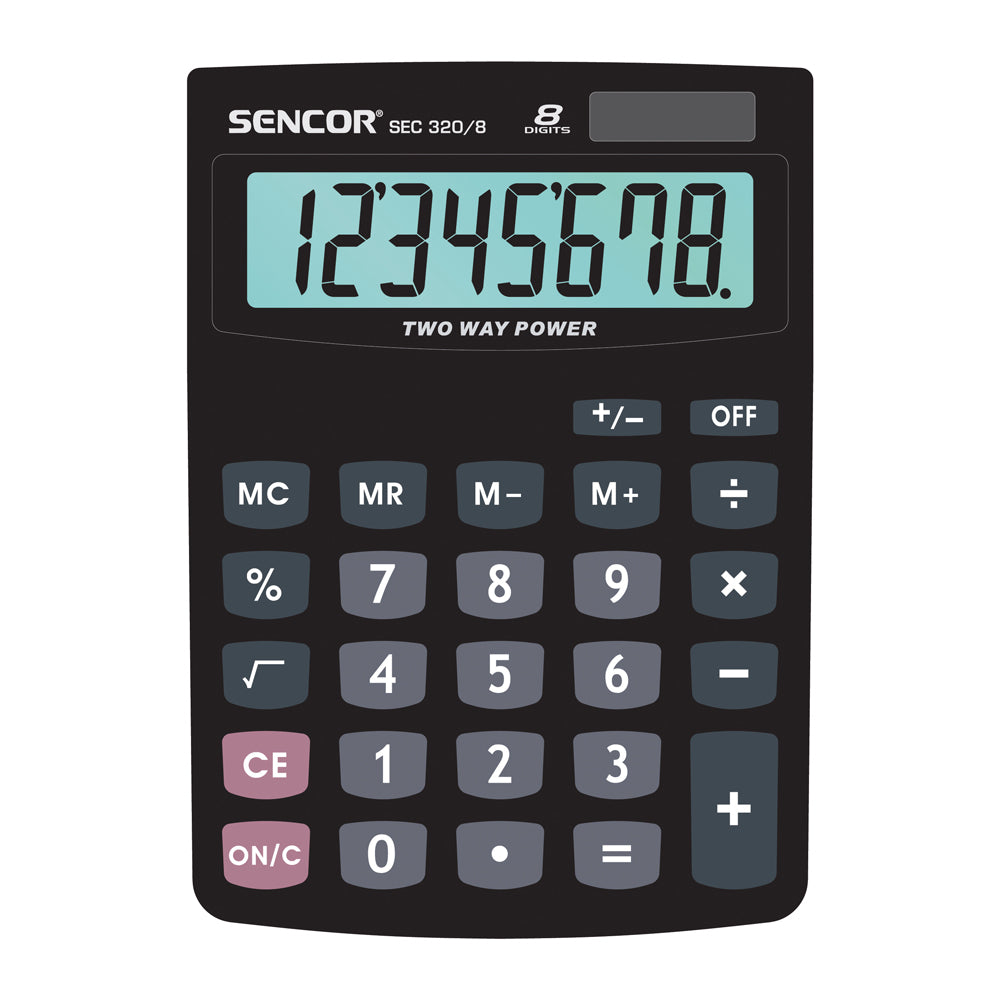 Kalkulačka SENCOR SEC 320/ 8 DUAL
