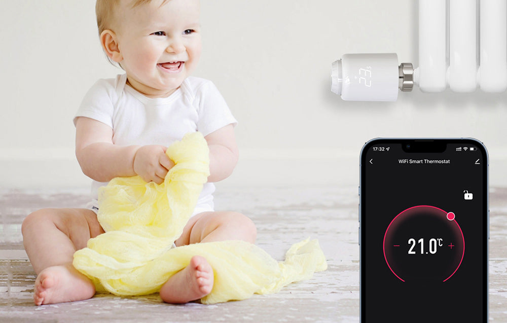 Smart termostatická hlavice AVATTO TRV07 ZigBee Tuya