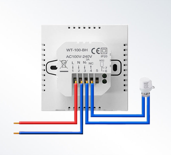 Smart termostat pro ohřev vody AVATTO WT100 WiFi Tuya