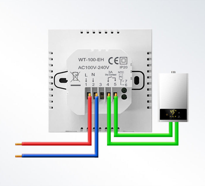 Smart termostat pro vytápění kotlů AVATTO WT100 WiFi Tuya