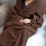 Deka s rukávy 4L 7179a Brown