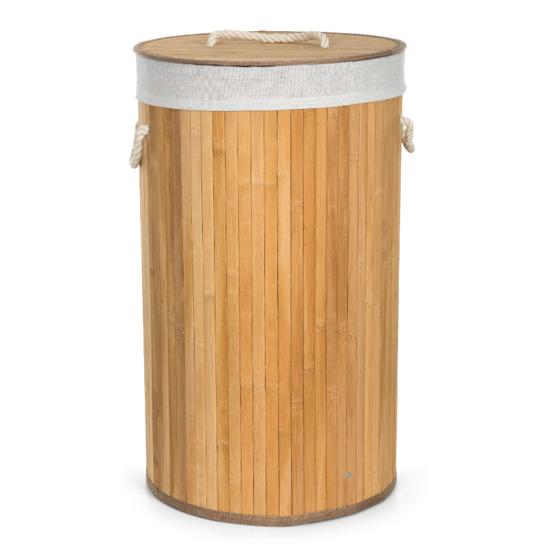 Koš prádelní G21 Bambus 55l Brown