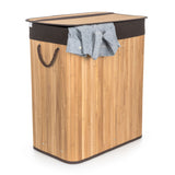 Koš prádelní G21 Bambus 105l Brown