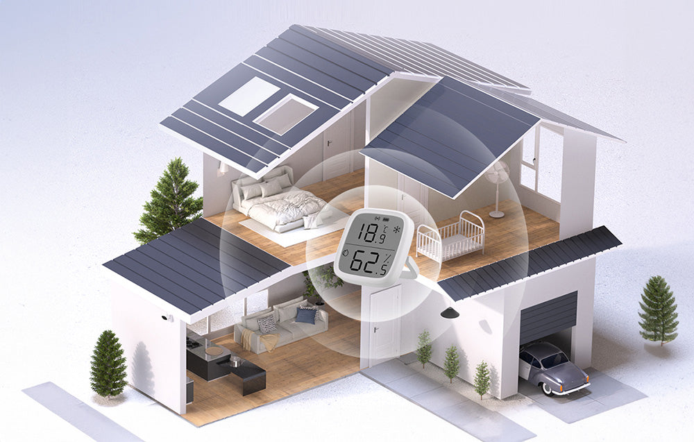 Smart senzor teploty a vlhkosti SONOFF SNZB-02D Zigbee
