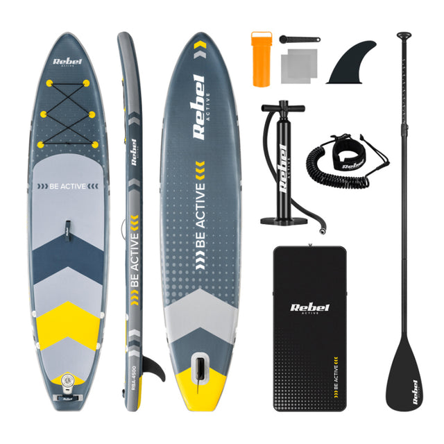 Paddleboard REBEL RBA-4500 Grey