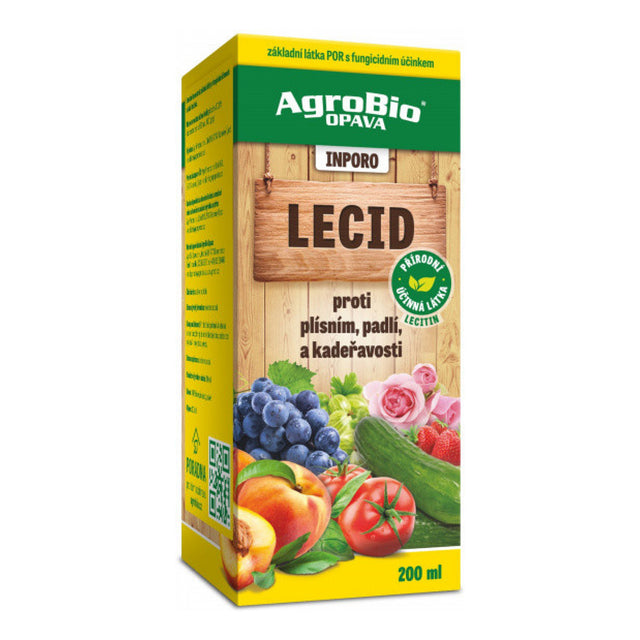 Přípravek proti plísním,kadeřavosti a padlí AGROBIO Inporo Lecid 200ml