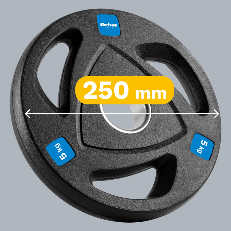 Sada litinových závaží REBEL RBA-2109 4x5kg