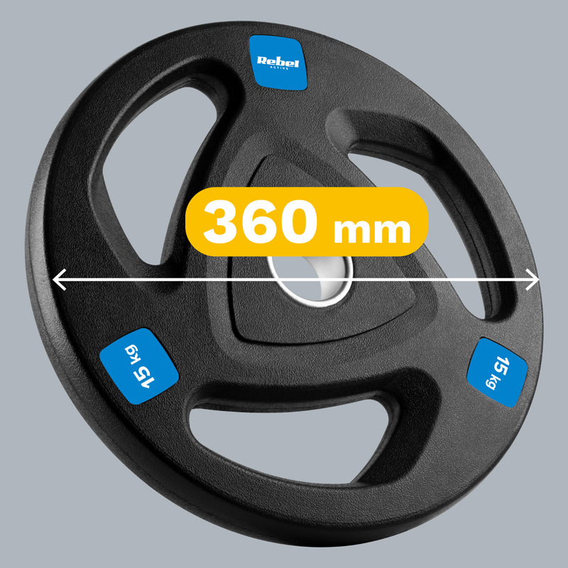 Sada litinových závaží RBA-2111 2x15kg