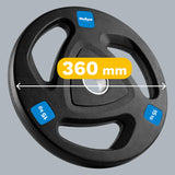 Sada litinových závaží RBA-2111 2x15kg