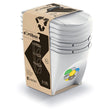 Koš na tříděný odpad SORTIBOX 3x25l popelavě šedý