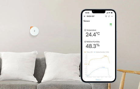Smart senzor teploty a vlhkosti SONOFF SNZB-02P Zigbee